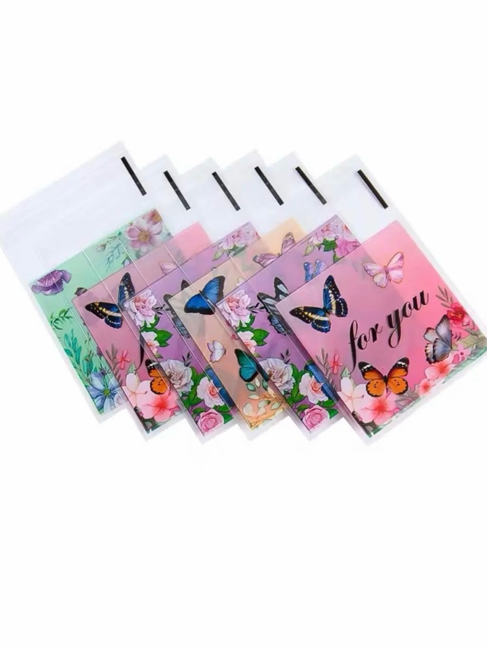 590pcs Shipping Bundle 30 Poly Mailers, 30 Gift Bags, 30 Cards & 500 Stickers - Picture 14 of 16